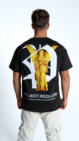 Project Rezillion Angel Tee (Black & Gold)