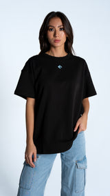 Project Rezillion K/O Teddy Tee (Black & Blue)