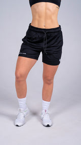 Mesh B-Ball Shorts (Black)