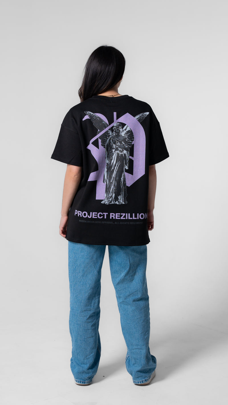 Project Rezillion Angel Tee (Black & Purple)