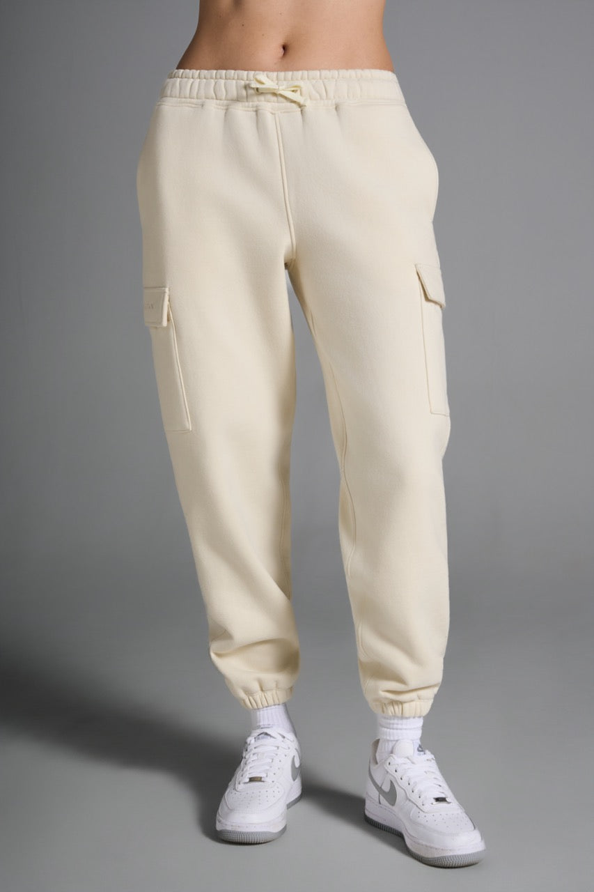 Travel Sweat Pants (Cream)