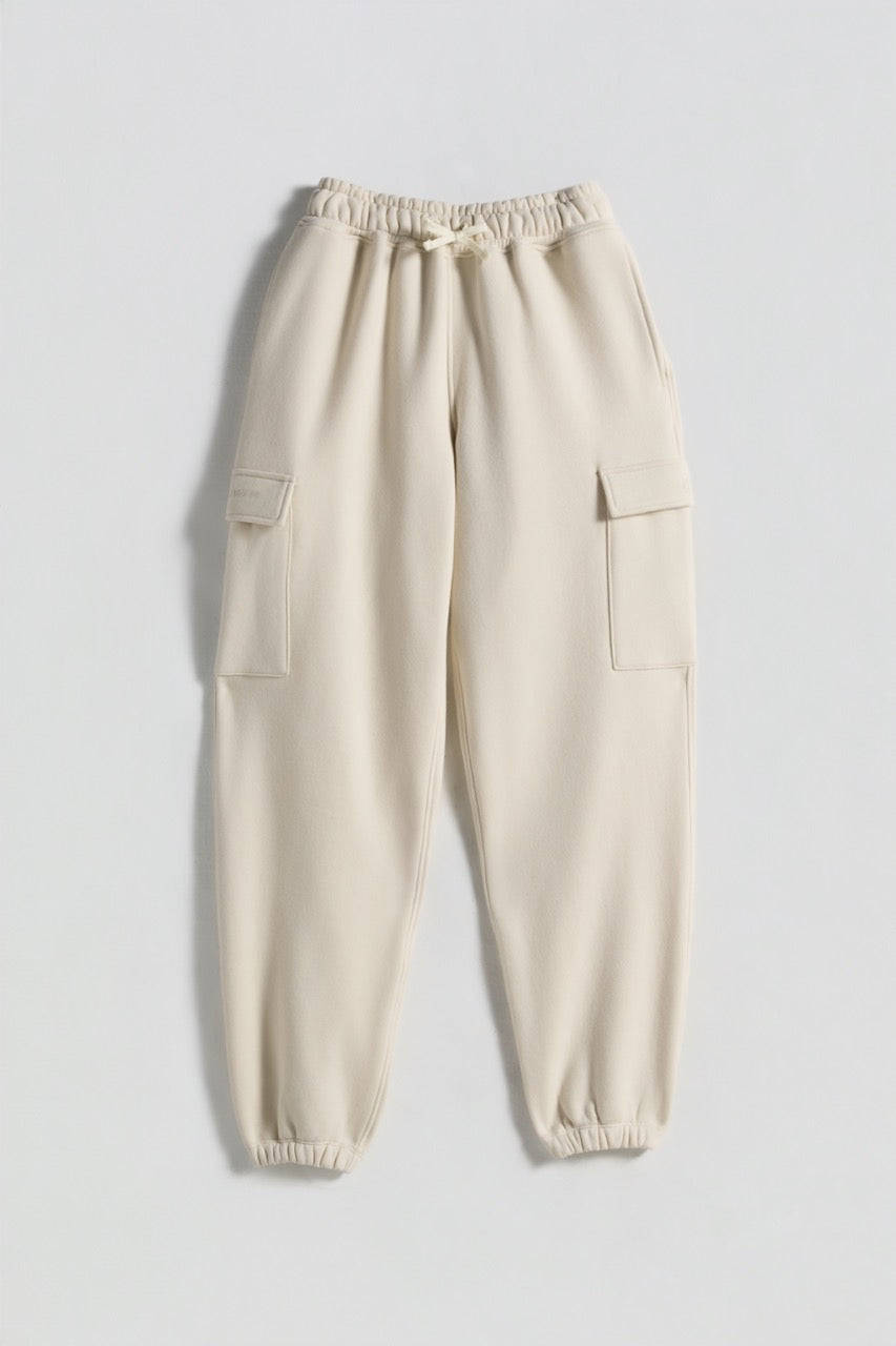 Travel Sweat Pants (Cream)