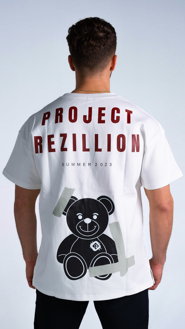 Project Rezillion Teddy Bear T-Shirt (White)
