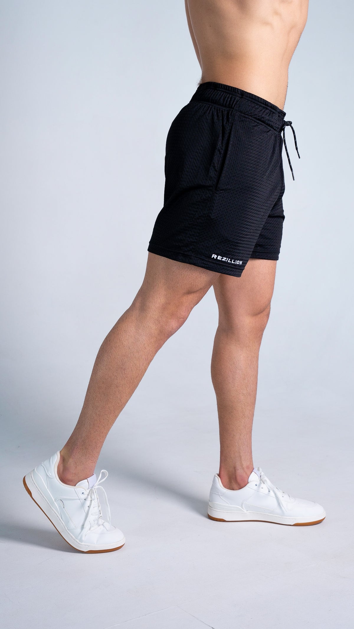 Mesh B-Ball Shorts (Black) – Rezillion Apparel
