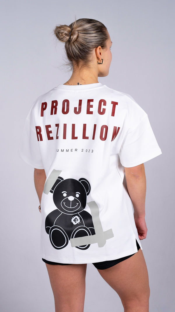 Project Rezillion Teddy Bear T-Shirt (White)