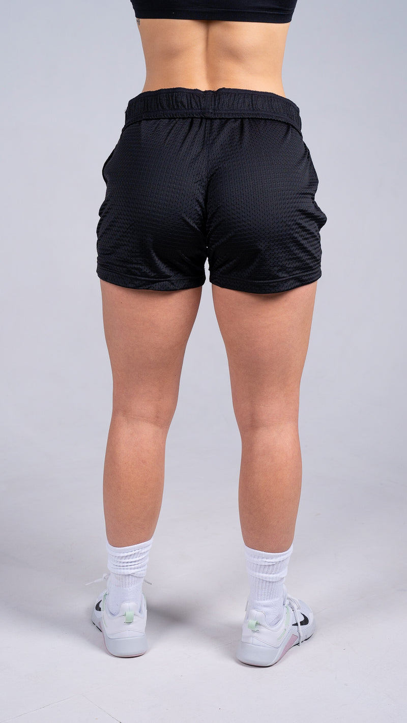 Mesh B-Ball Shorts (Black)